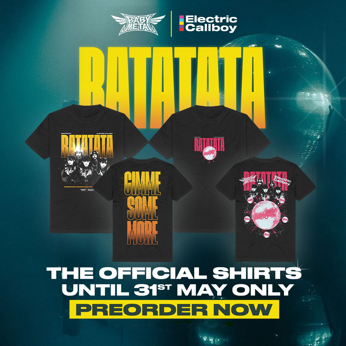 BABYL RATATATA DISCO TEE Lサイズ BABYMETAL | NEWS